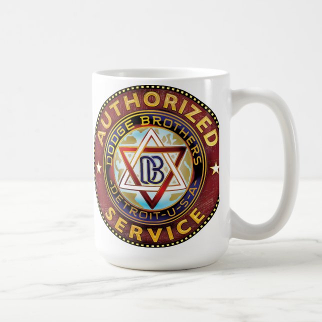 Caneca De Café Sinal dos irmãos Dodge (Direita)