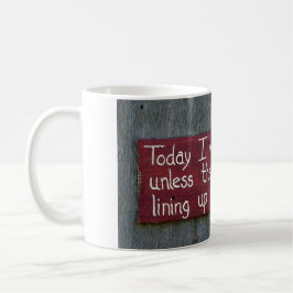 Caneca De Café Sinal "Hoje Não Me Preocuparei"