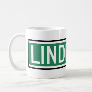 Caneca De Café Sinal Linden Boulevard