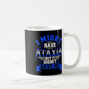 Caneca De Café Sinal neurológico Hemiataxia Blue Ribbon Neurologi