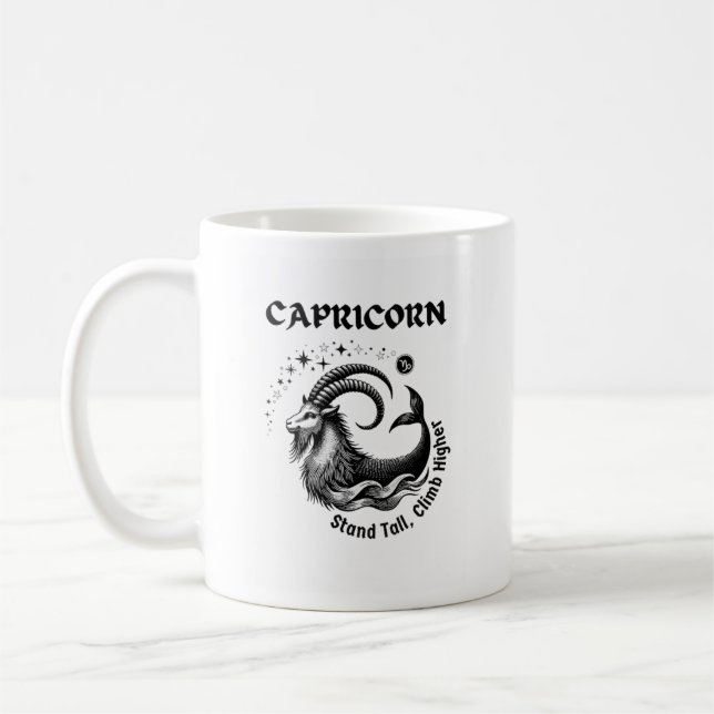 Caneca De Café Sinal retrorreflector astrológico - Camiseta-Crian (Esquerda)
