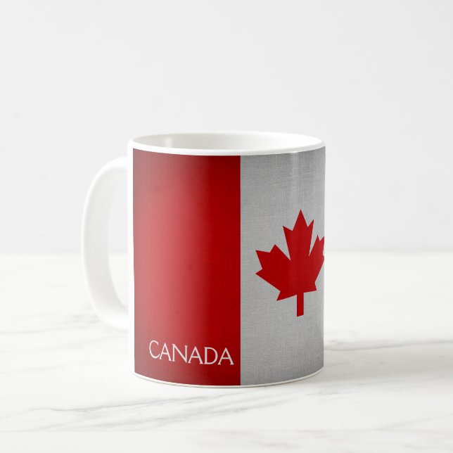 Caneca De Café Sinalizador Canadá (Frente Esquerda)
