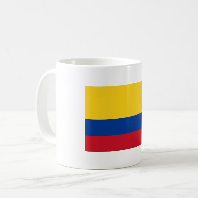 Caneca De Café Sinalizador Colômbia (Frente Esquerda)