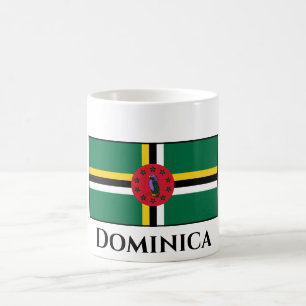 Caneca De Café Sinalizador da Dominica