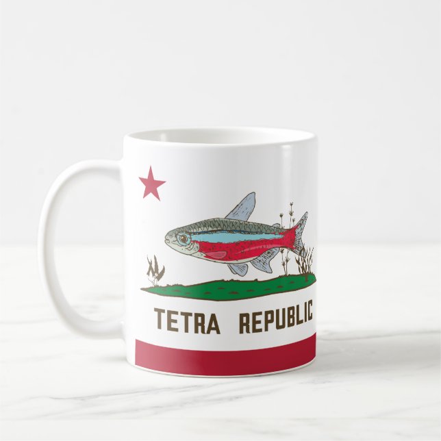 Caneca De Café Sinalizador da República Tetra (Esquerda)