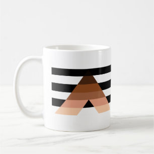 Caneca De Café Sinalizador de Aliança do BIPOC