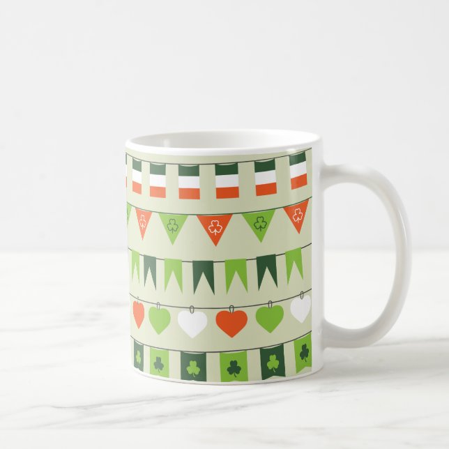 Caneca De Café sinalizador de Dia de São Patrício (Direita)