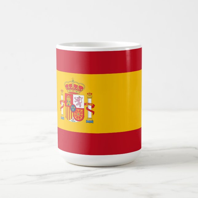 Caneca De Café sinalizador de espanha (Centro)
