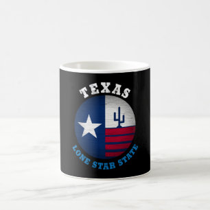 CANECA DE CAFÉ SINALIZADOR DE ESTADO INDEPENDENTE TEXAS