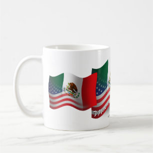 Caneca De Café Sinalizador de Onda Mexicano-Americano