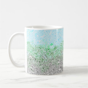 Caneca De Café Sinalizador de Orgulho Autoromânico Trippy Boho Gr