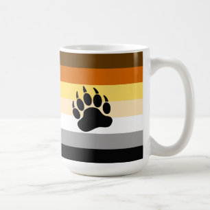 Caneca De Café Sinalizador de Orgulho de Urso