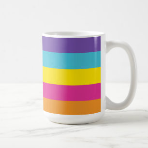 Caneca De Café Sinalizador de Orgulho Não-Binário de Gênero