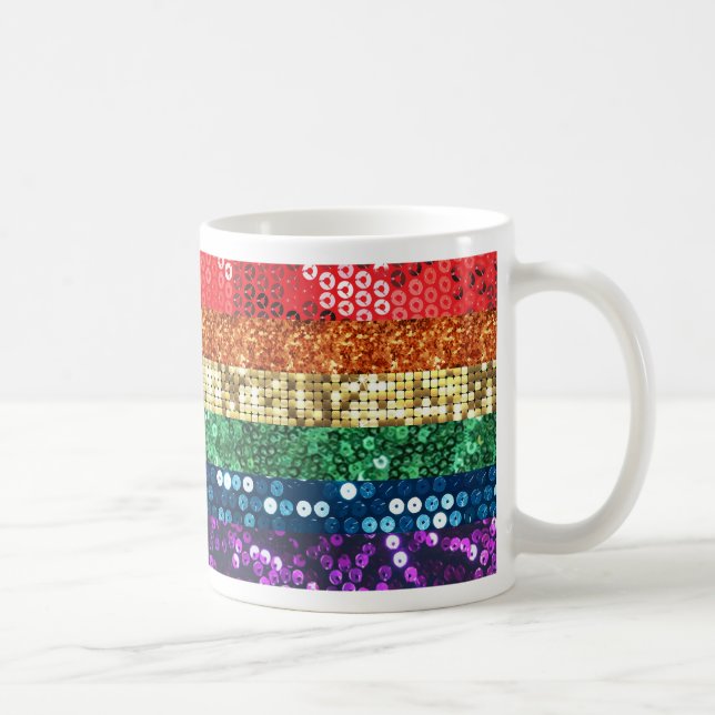 Caneca De Café sinalizador de orgulho sequencial (Direita)