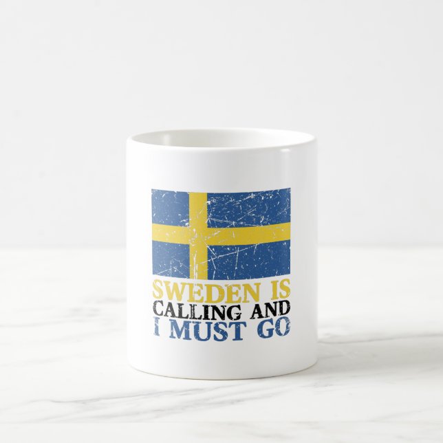 Caneca De Café Sinalizador de suecia (Centro)