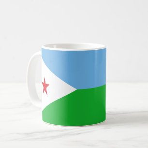 Caneca De Café Sinalizador Djibouti