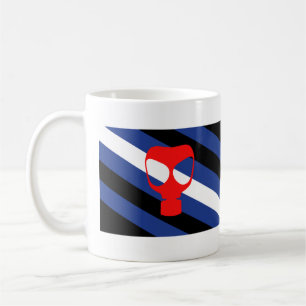 Caneca De Café Sinalizador do Orgulho de Máscara