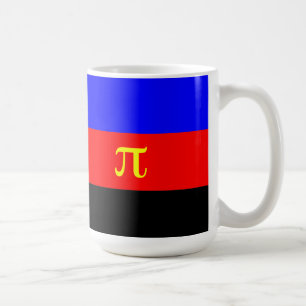 Caneca De Café Sinalizador do Orgulho Polimário