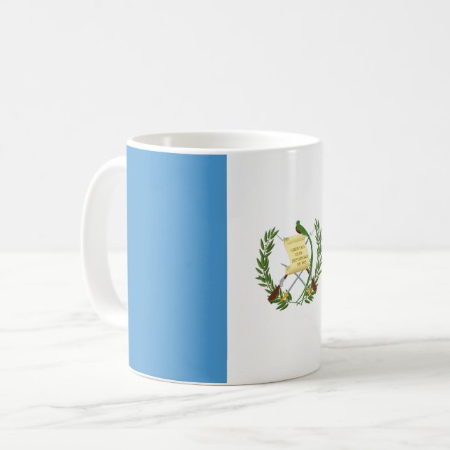 Caneca De Café Sinalizador Guatemala (Guatemala) (Frente Esquerda)