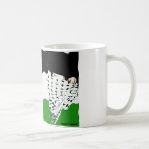 Caneca De Café Sinalizador Intifada Palestina