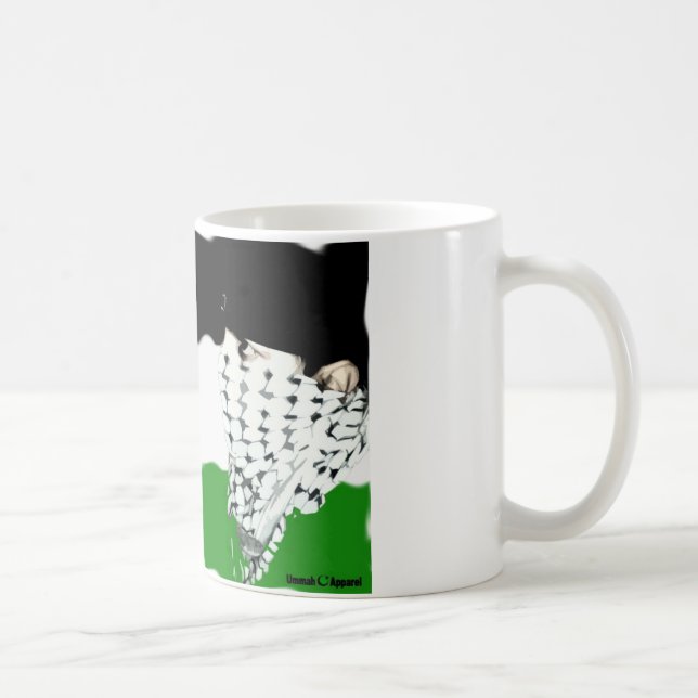 Caneca De Café Sinalizador Intifada Palestina (Direita)