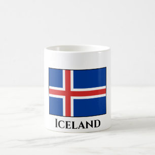 Caneca De Café Sinalizador Islândia (islandês)