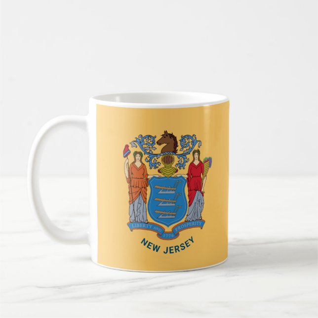 Caneca De Café Sinalizador New Jersey (Esquerda)