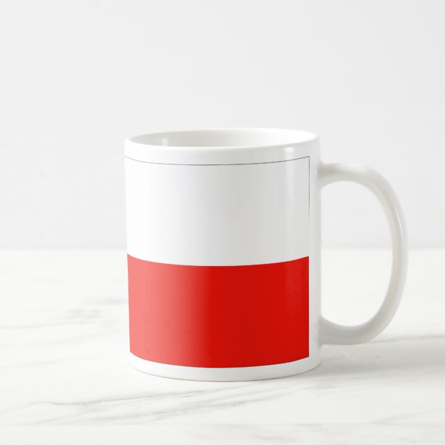 Caneca De Café sinalizador Polônia (Direita)