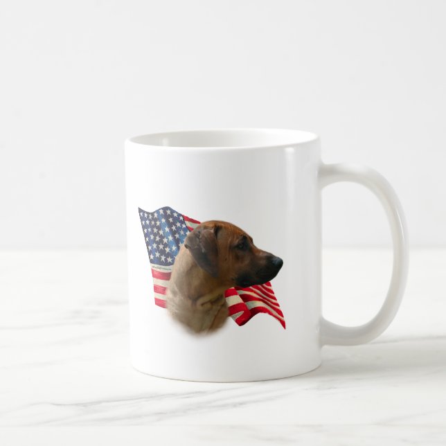 Caneca De Café Sinalizador Ridgeback da Rodésia (Direita)