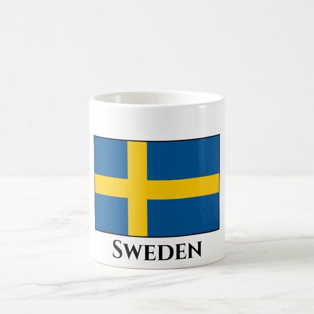 Caneca De Café Sinalizador Suecia (sueco) (Centro)