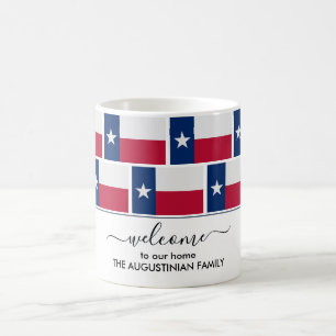 Caneca De Café SINALIZADOR TEXAS de Boas-vindas Personalizado