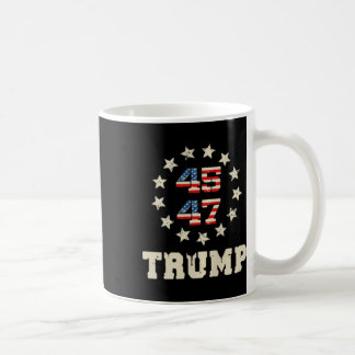 Caneca De Café Sinalizador Trump 2024 (em Volta) Leve a América p