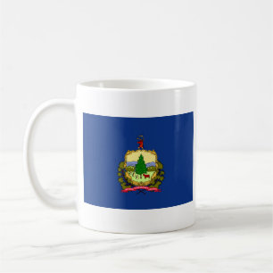 Caneca De Café Sinalizador Vermont + Mug de Mapa