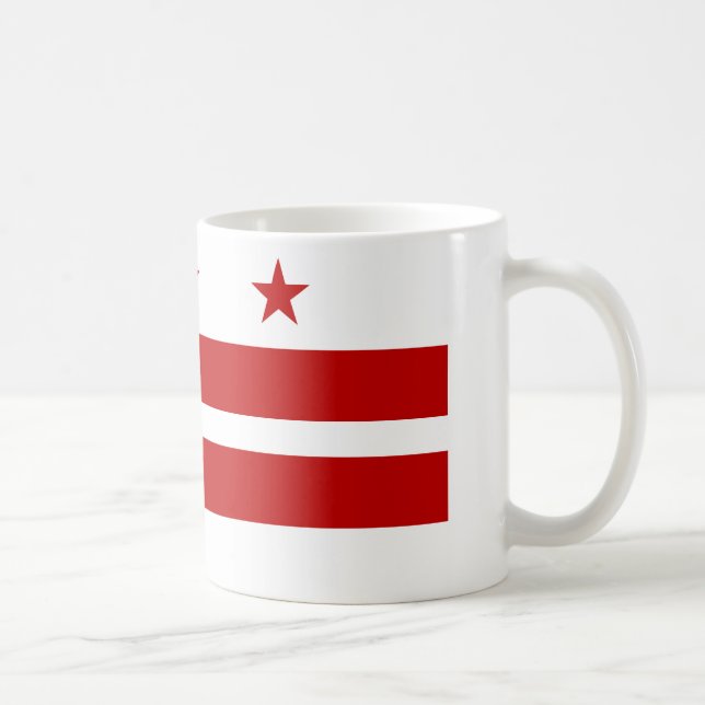 Caneca De Café Sinalizador Washington DC (Direita)