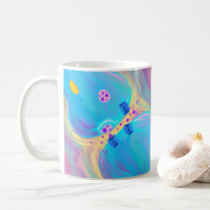 Caneca De Café Sinapse Pastel