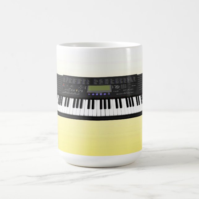 Caneca De Café Sincronização moderna do teclado: modelo 3D: Mug (Centro)