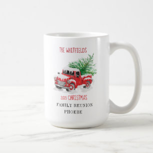 Caneca De Café Sindicato da Família de Natal Personalizada Camin