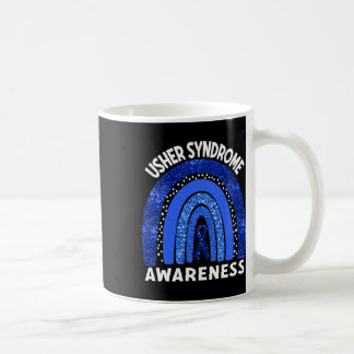 Caneca De Café Síndrome de Consciência Azul Arco-Íris
