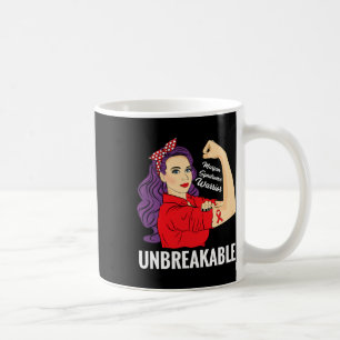 Caneca De Café Síndrome de Marfan Sensibilizar o Guerreiro Vermel