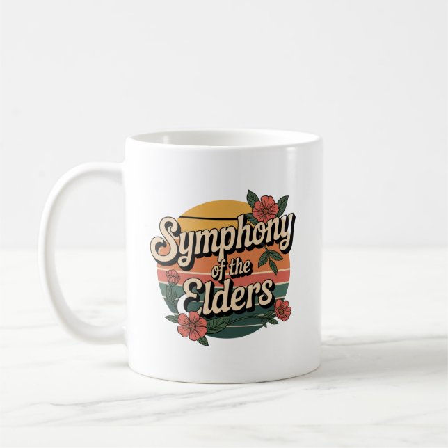 Caneca De Café Sinfonia de The Elders Classic Mug, 11 oz (Esquerda)
