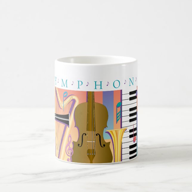 Caneca De Café Sinfonia dos melómanos (Centro)