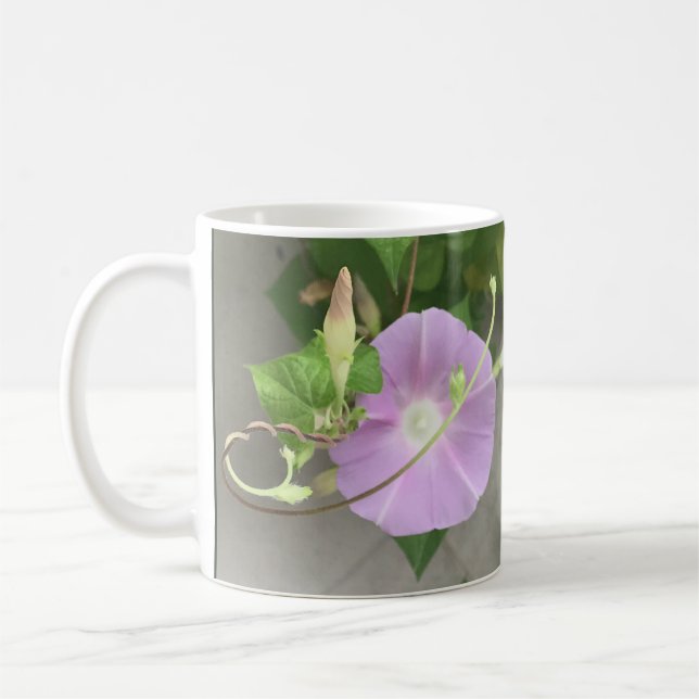 Caneca De Café Sinfonia Rosa Glória da Manhã (Esquerda)