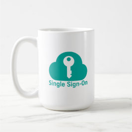 Caneca De Café Single Sign-On Cloud Key Security