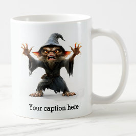Caneca De Café Sinister Goblin Wizard Summoner
