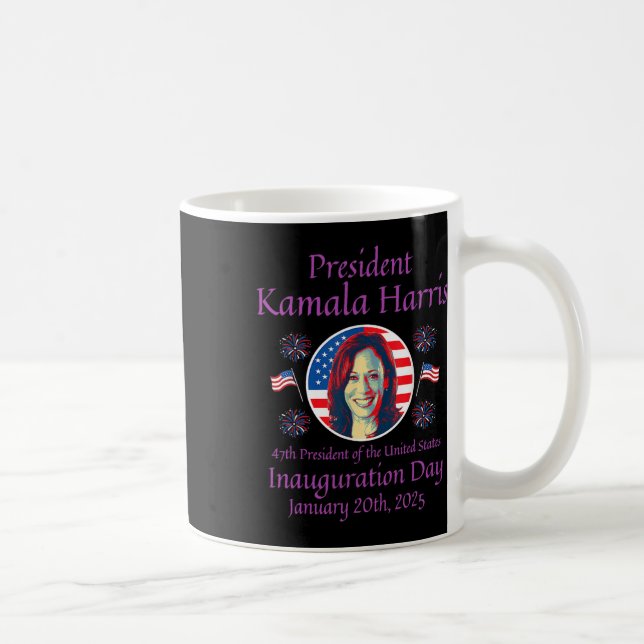 Caneca De Café Sinistros de 2025 do Kamala Harris 1 (Direita)
