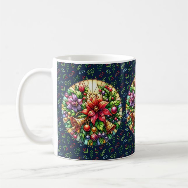 Caneca De Café Sinos De Natal Coffee Mug (Esquerda)