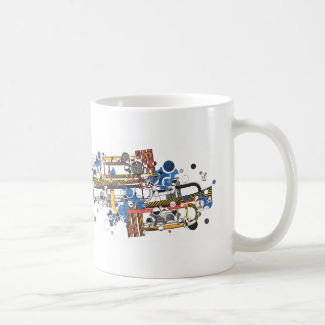 Caneca De Café Sinta como o amor de Makin (Direita)