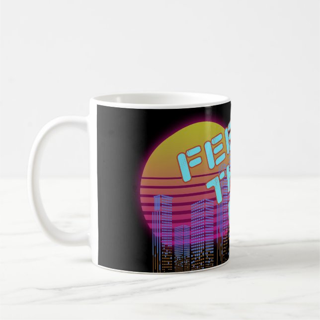 Caneca De Café Sinta o Calor (Esquerda)