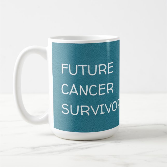 Caneca de Café Sinta-se Melhor Futuro Sobrevivente (Esquerda)