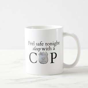 Caneca De Café Sinta-se seguro esta noite!